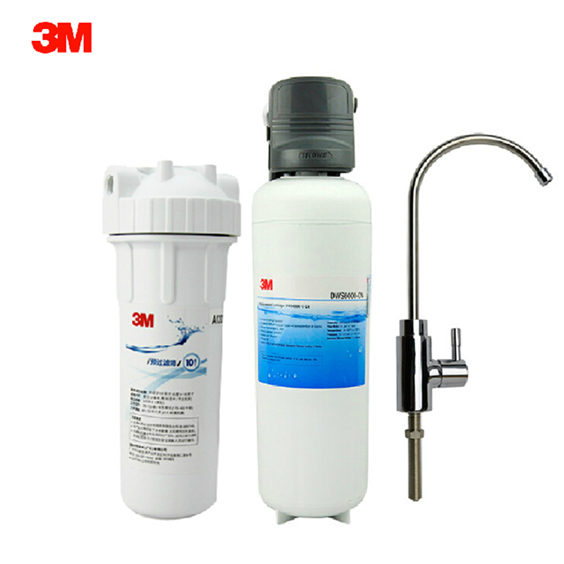 3M凈享DWS6000-CN型家用凈水器無廢水直飲礦物質凈水機
