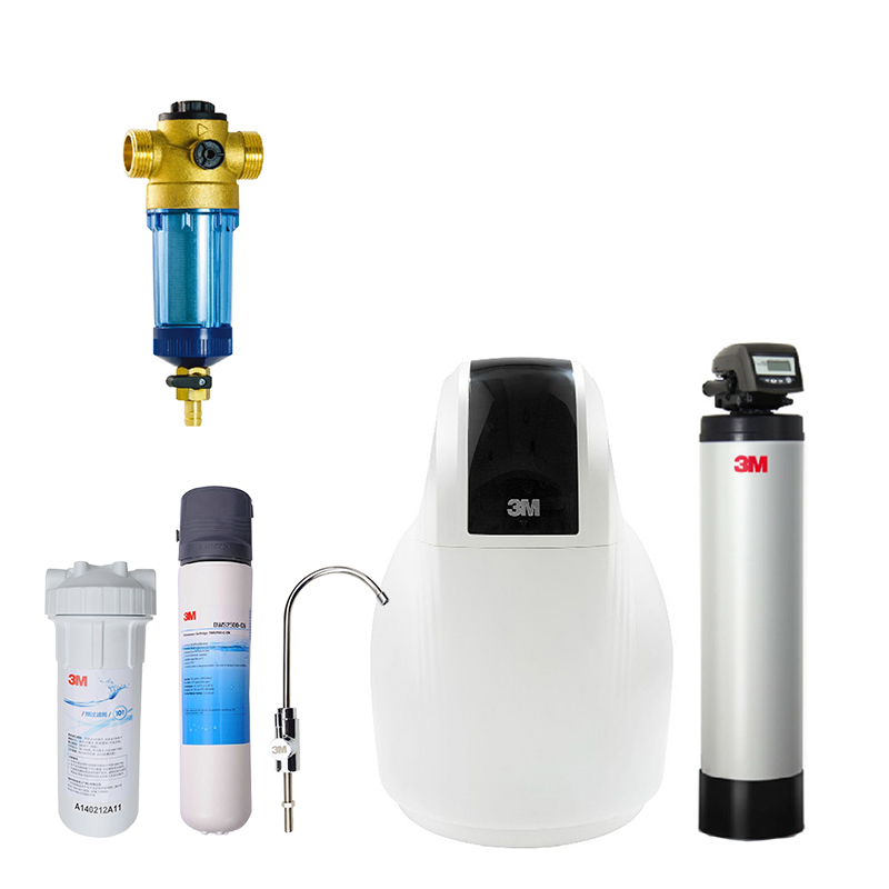 3M前置過濾器CP-F020-5+3M中央凈水機(jī)CTS100+3M軟水機(jī)SFT-150+3M凈水器DWS2500-CN全屋凈水 （適合200平米左右全屋使用）