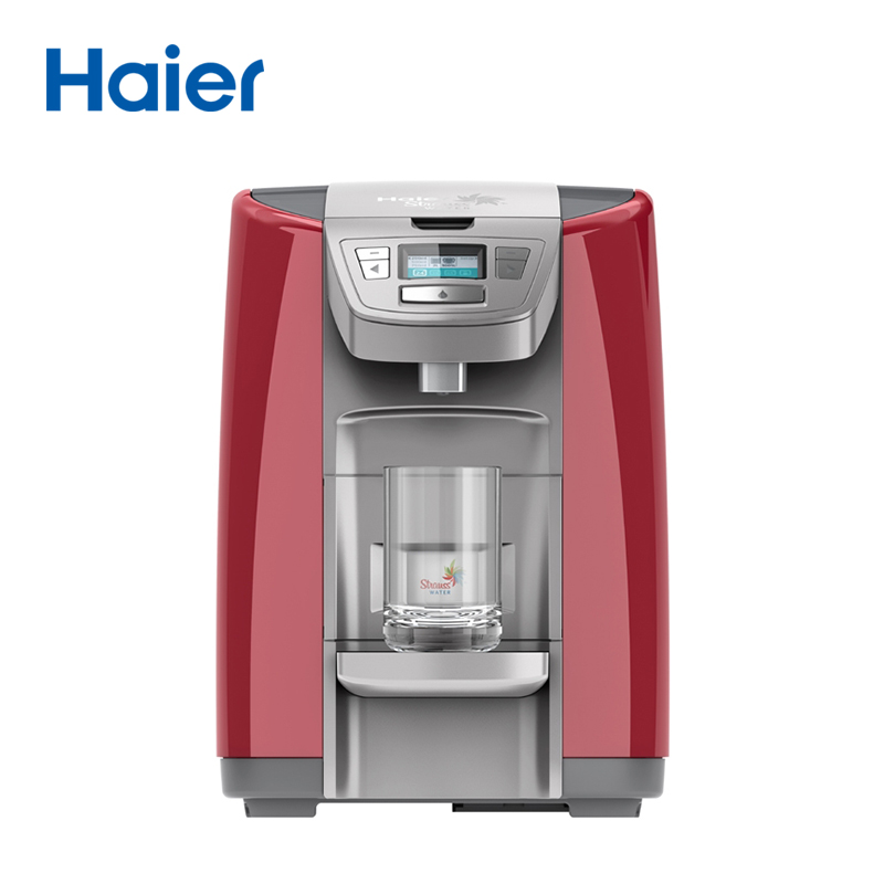 海爾Haier牌HSW-V5HR溫熱型智飲機-酒紅色凈水器凈水機過濾器