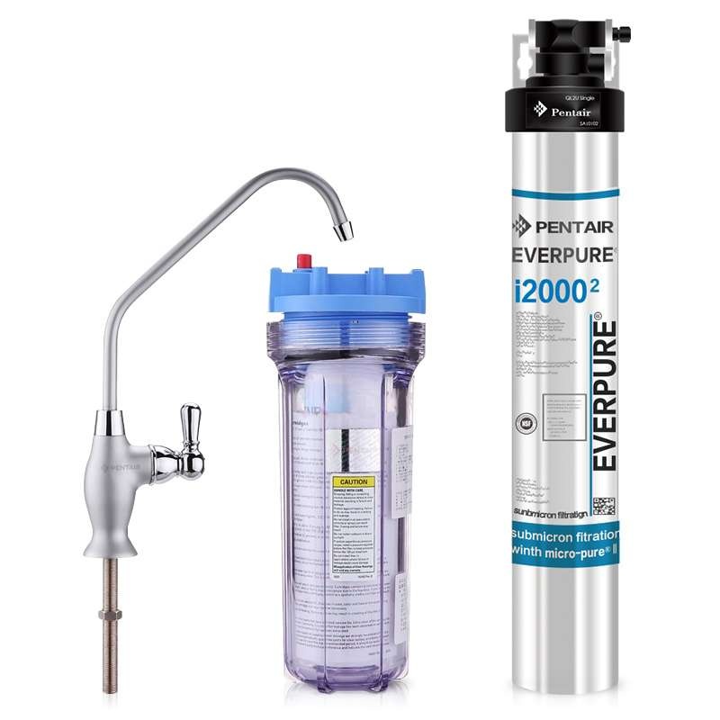 愛惠浦Everpure牌QL2U-I2000(2)型凈水器（濱特爾套裝） 北方水垢較大地區首選